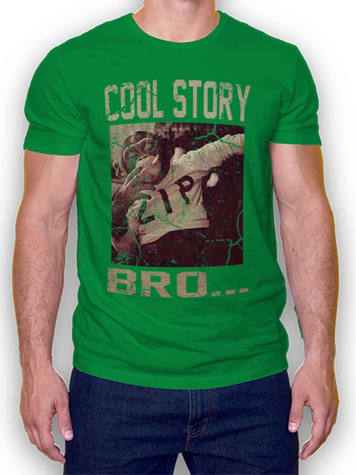 Cool Story Bro 02 Vintage T-Shirt gruen L