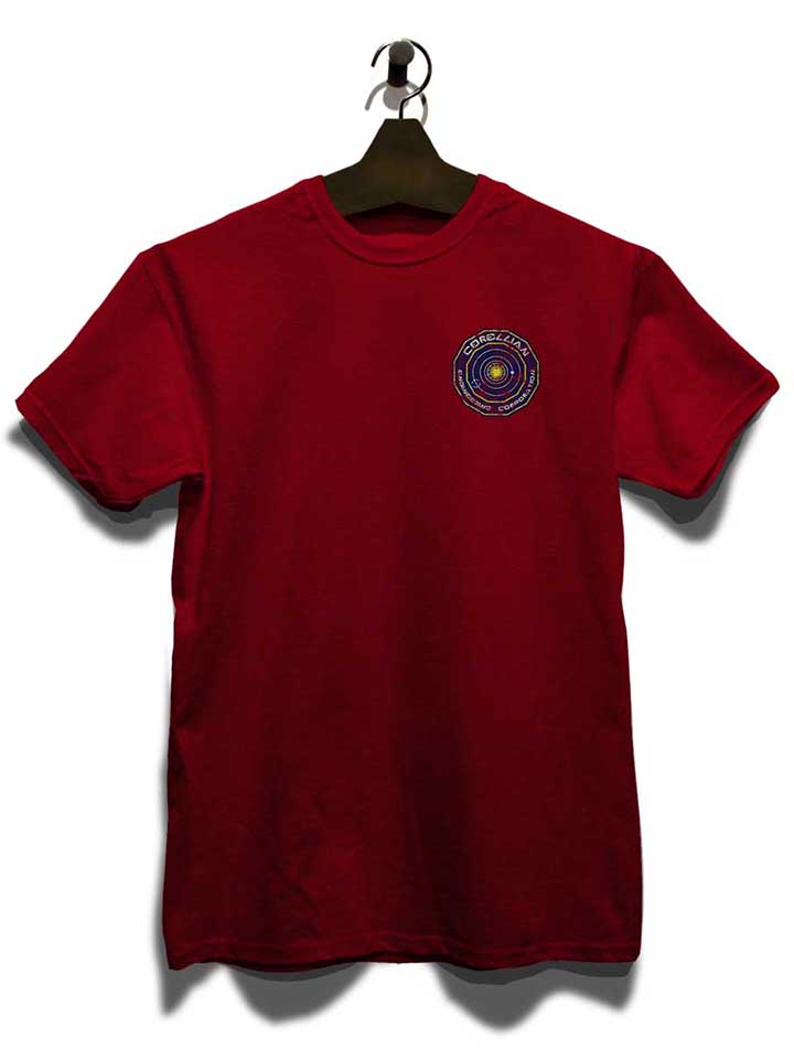 corellian-engeneering-corporation-chest-print-t-shirt bordeaux 3