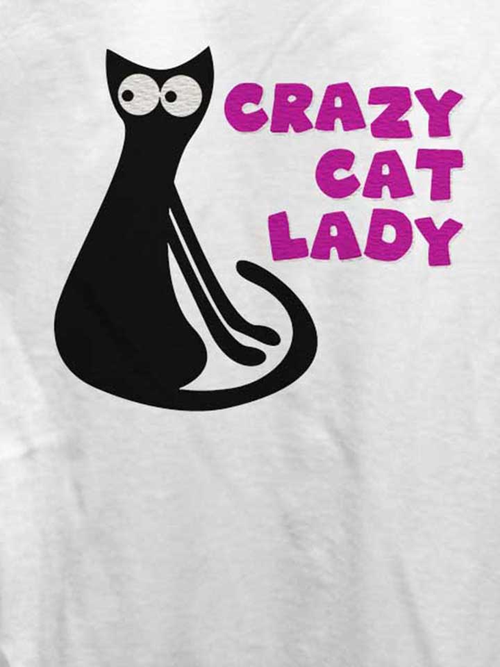 crazy-cat-lady-damen-t-shirt weiss 4