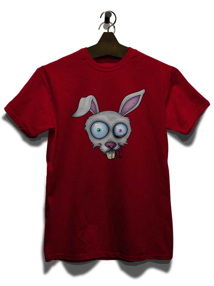 crazy-white-rabbit-t-shirt bordeaux 3