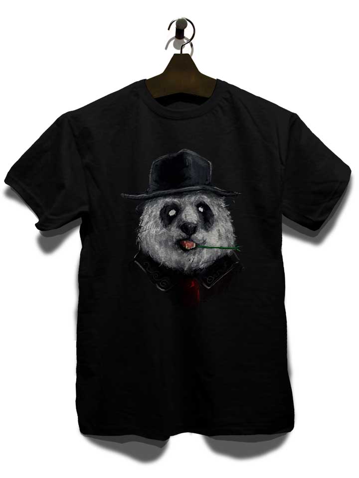 creepy-panda-t-shirt schwarz 3