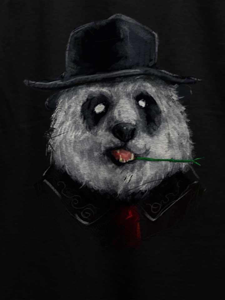 creepy-panda-t-shirt schwarz 4