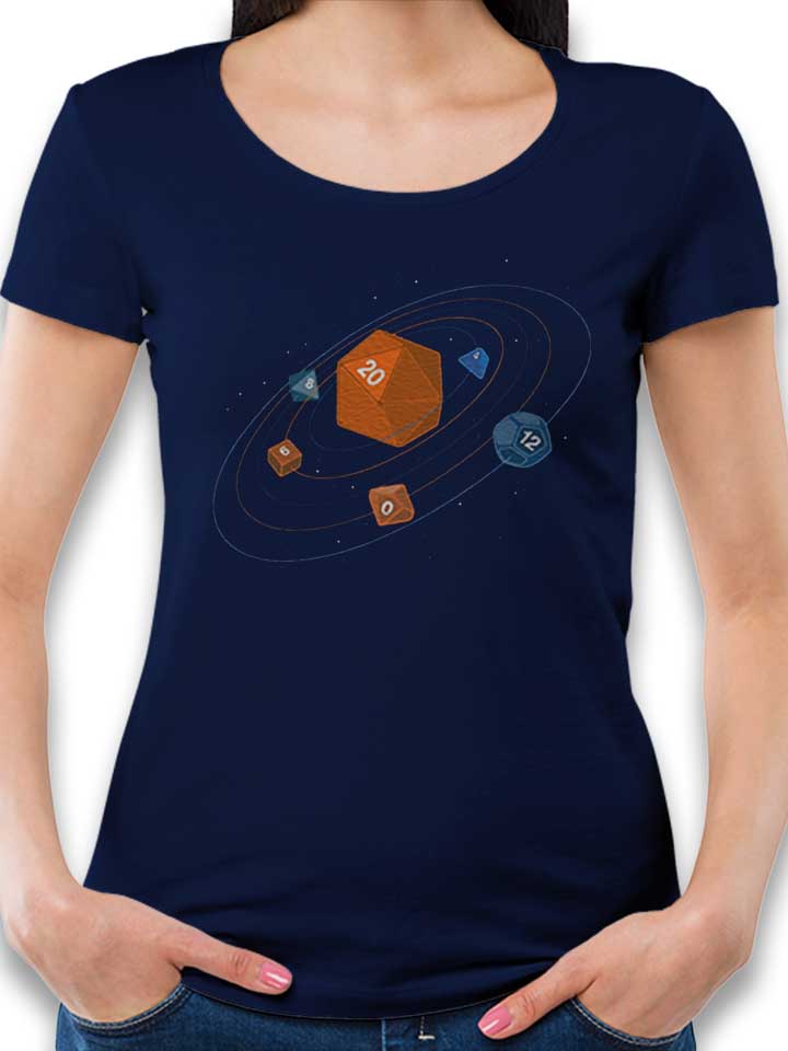 Critical Space Damen T-Shirt dunkelblau L