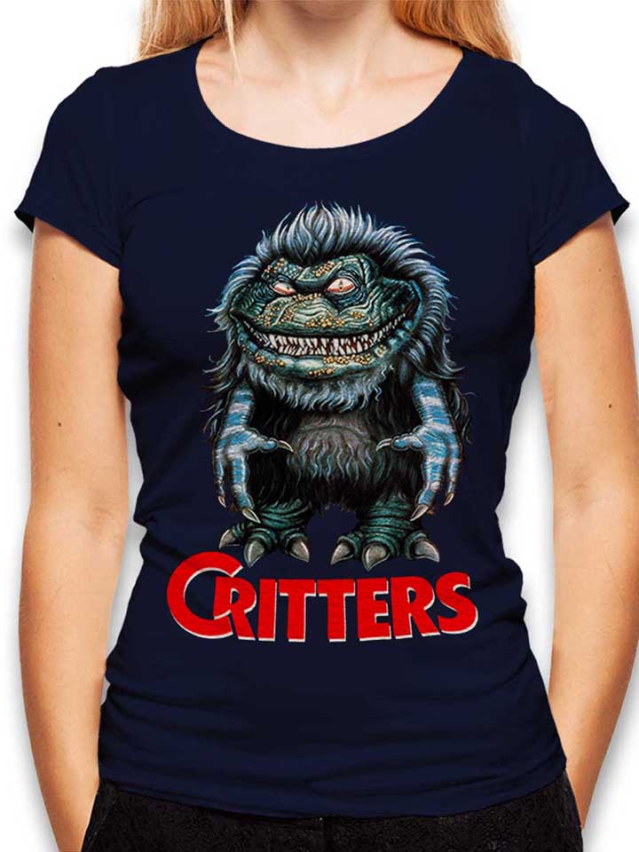 Critters Damen T-Shirt dunkelblau L