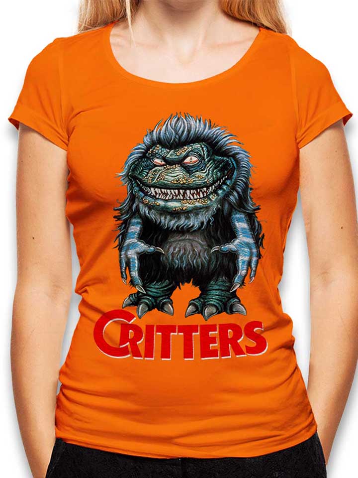 critters-damen-t-shirt orange 1