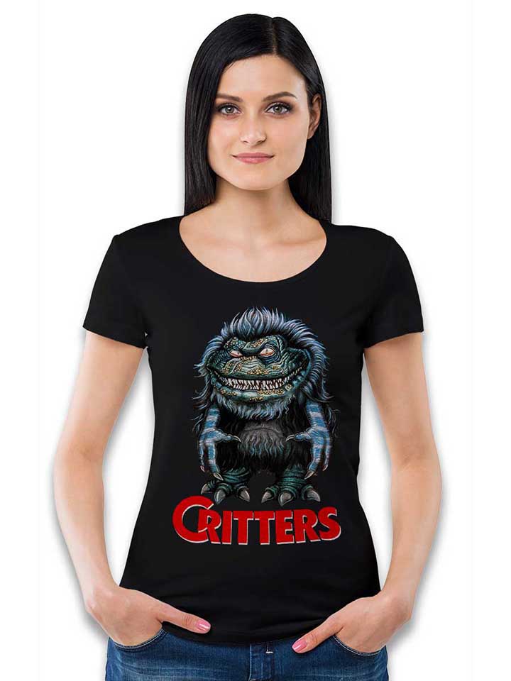 critters-damen-t-shirt schwarz 2
