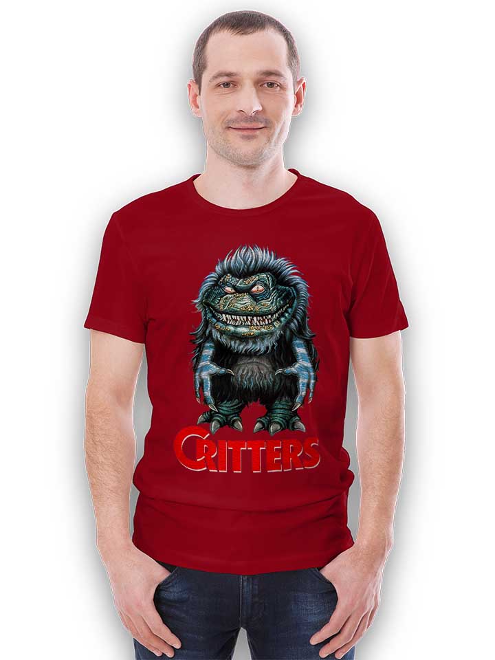 critters-t-shirt bordeaux 2