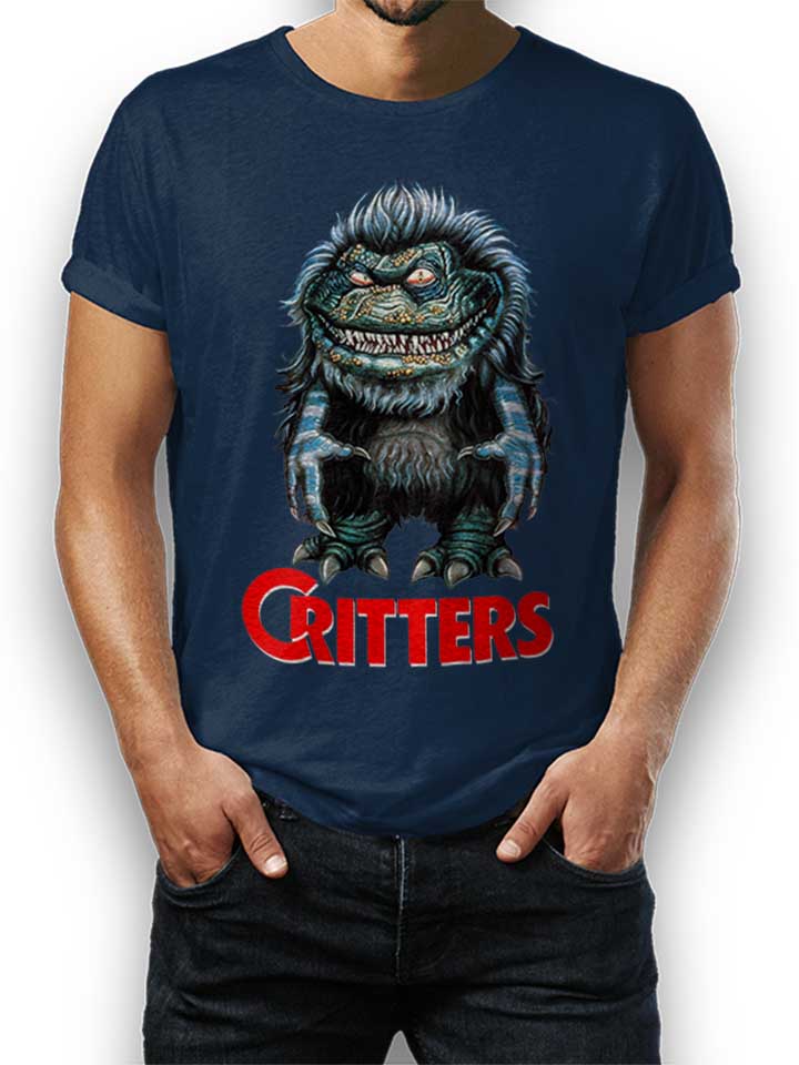 Critters T-Shirt dunkelblau L