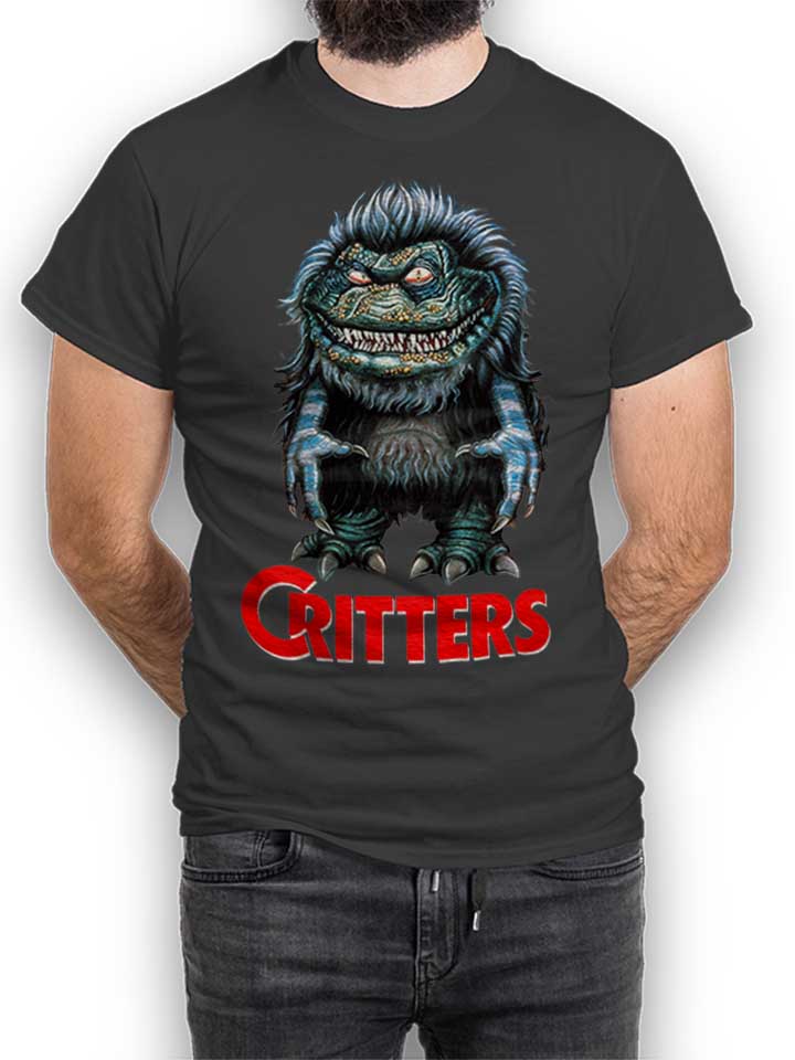 critters-t-shirt dunkelgrau 1