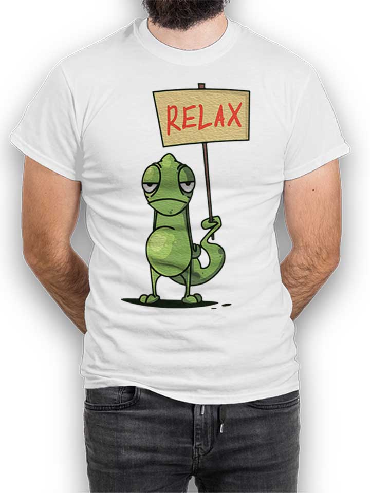 Crock Relax T-Shirt weiss L