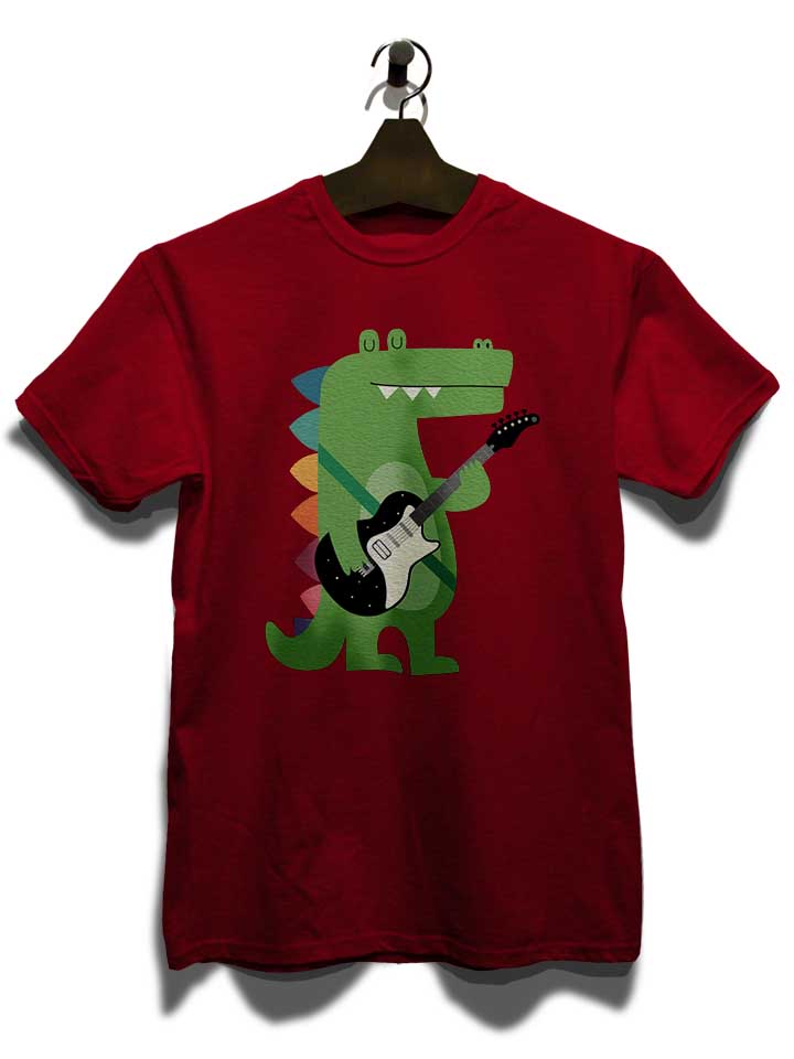 croco-rock-t-shirt bordeaux 3