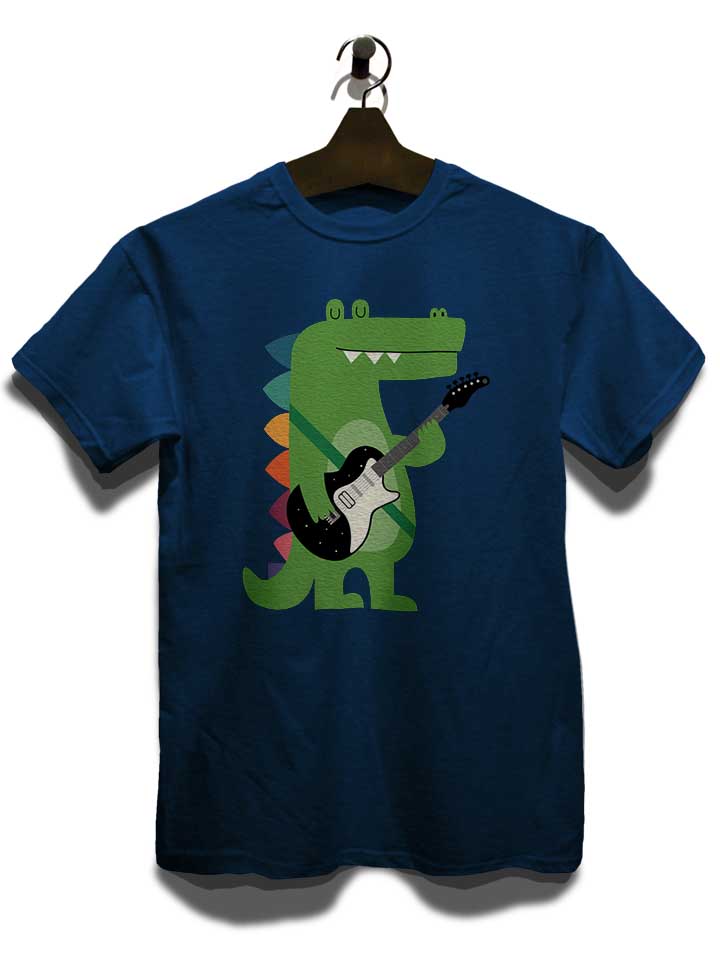 croco-rock-t-shirt dunkelblau 3