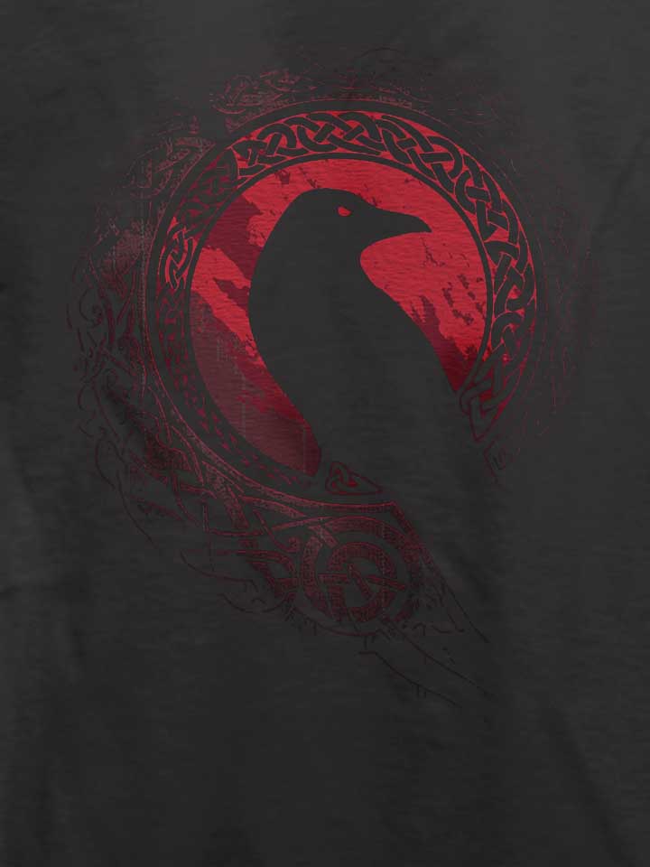 crow-t-shirt dunkelgrau 4
