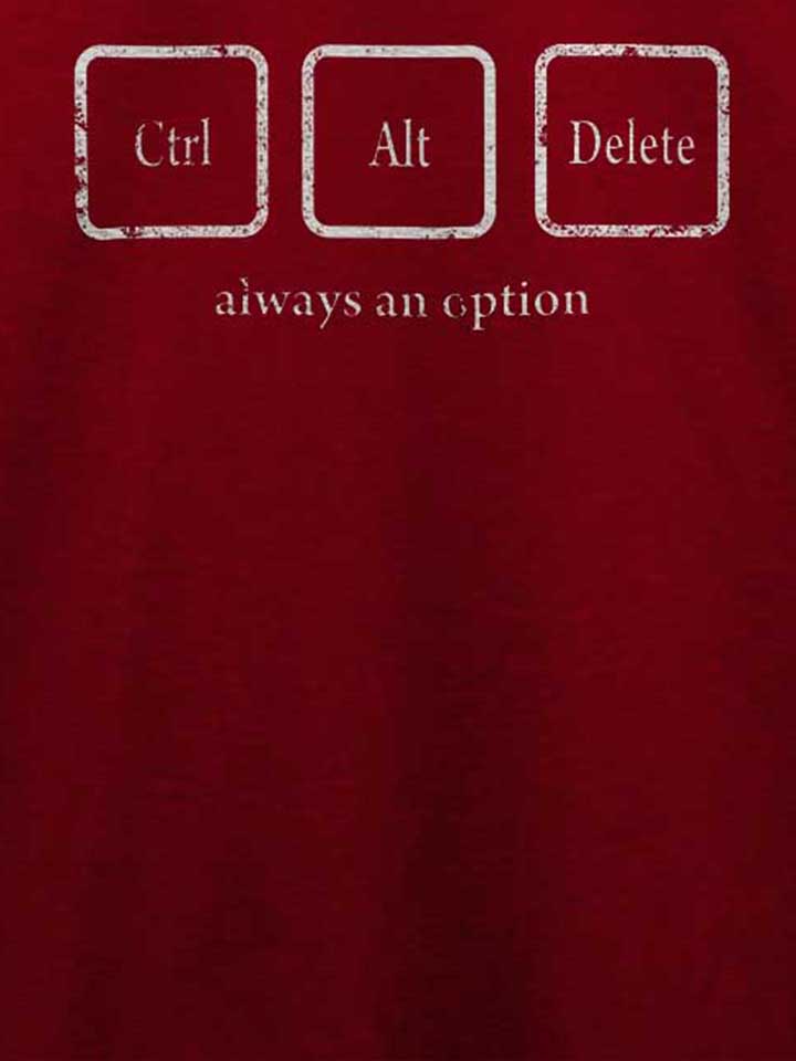 crtl-alt-delete-always-an-option-vintage-t-shirt bordeaux 4