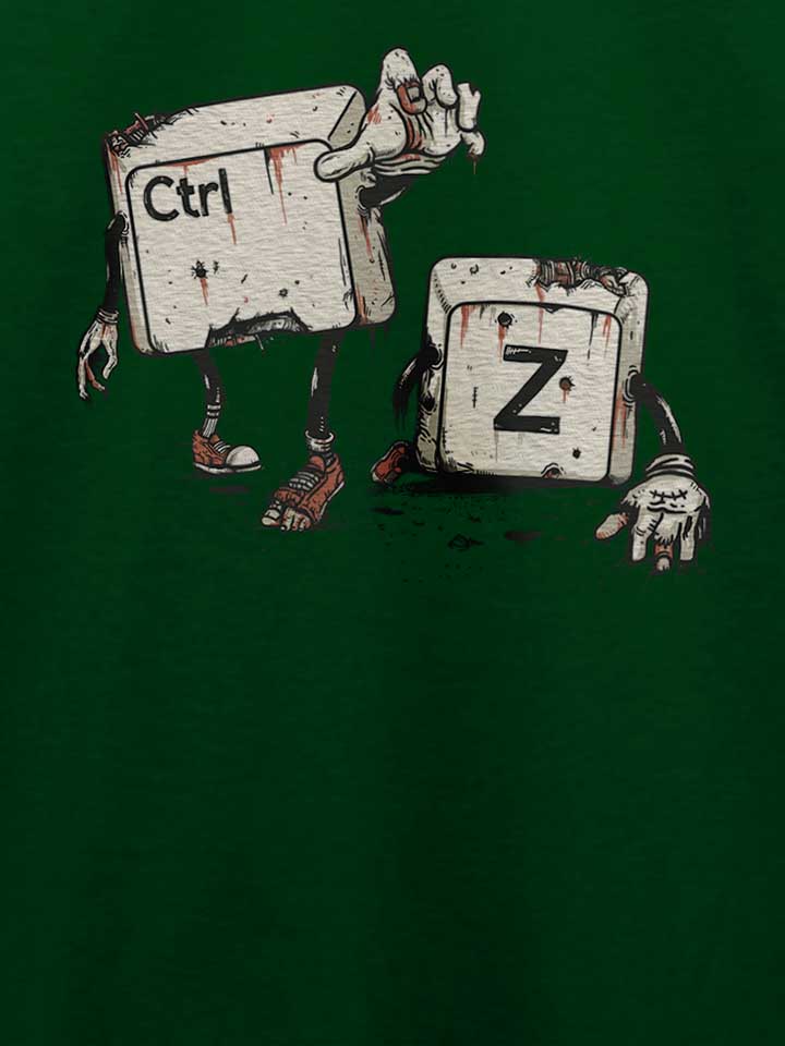 crtl-z-zombies-t-shirt dunkelgruen 4