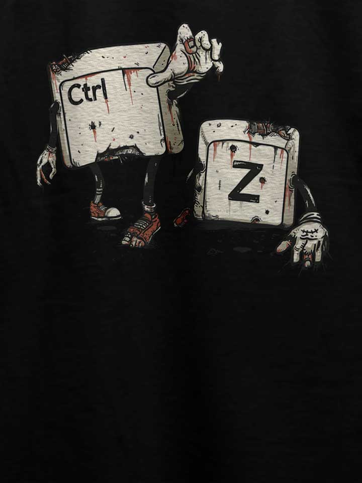 crtl-z-zombies-t-shirt schwarz 4
