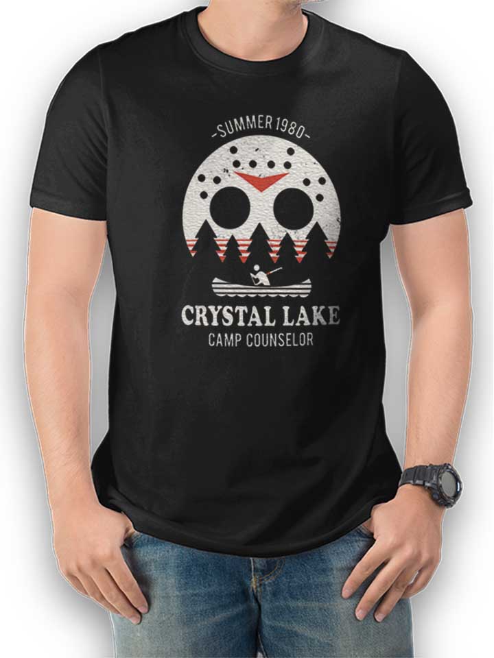 Crystal Lake Camp Counselor T-Shirt schwarz L