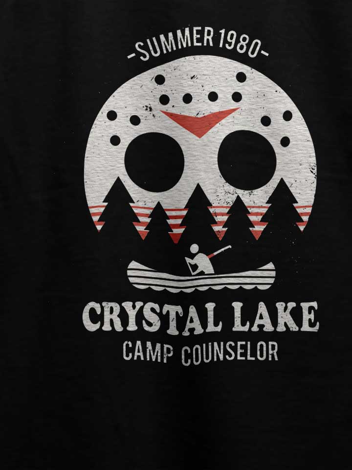 crystal-lake-camp-counselor-t-shirt schwarz 4