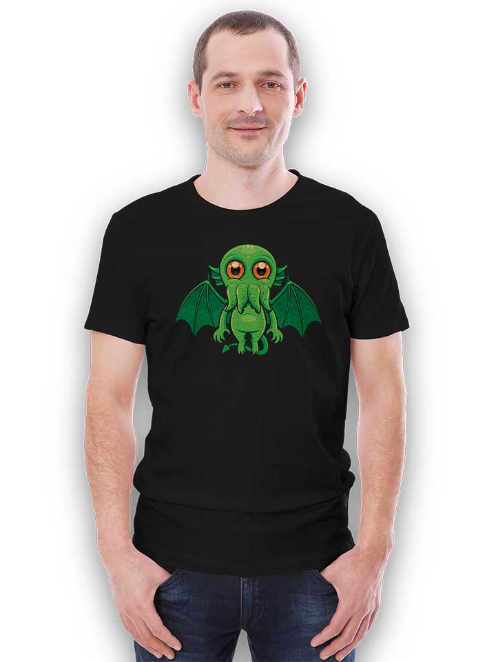 cthulhu-monster-t-shirt schwarz 2
