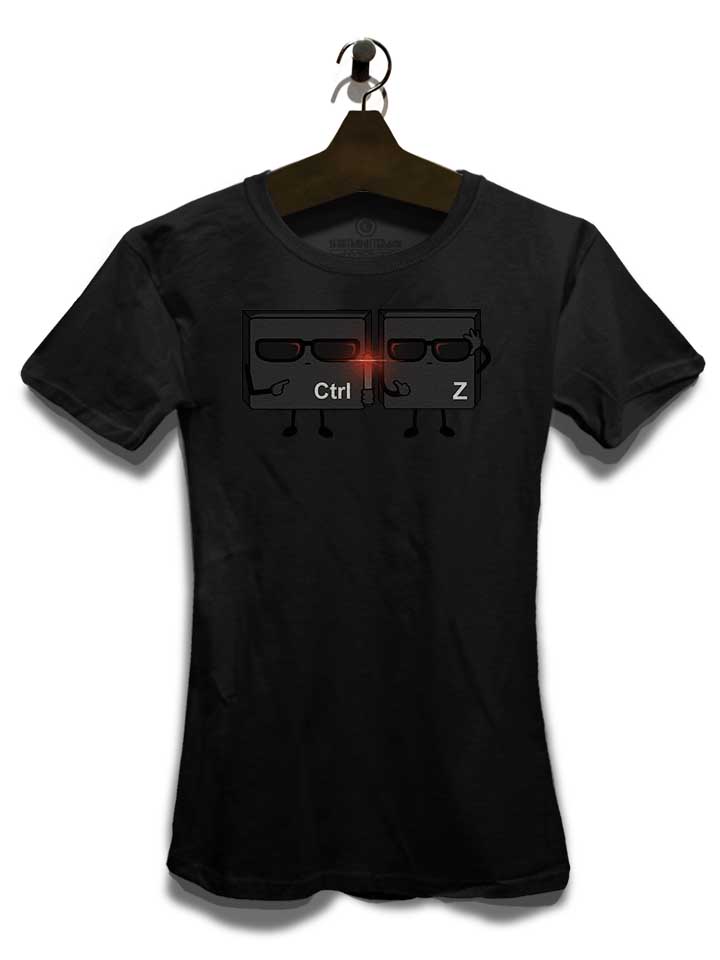 ctrl-z-in-black-damen-t-shirt schwarz 3