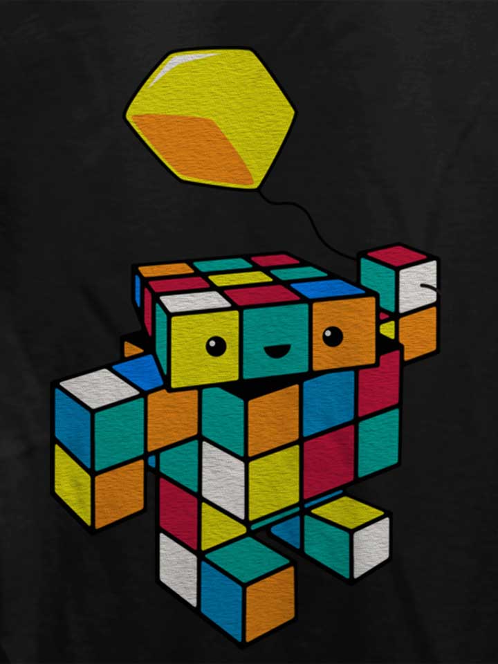 cube-with-a-cube-damen-t-shirt schwarz 4
