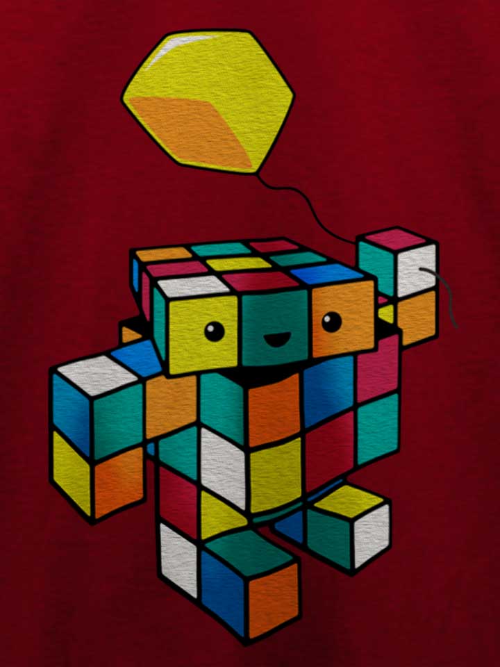 cube-with-a-cube-t-shirt bordeaux 4