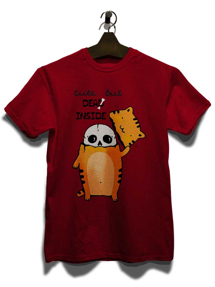 cute-but-dead-inside-cat-t-shirt bordeaux 3