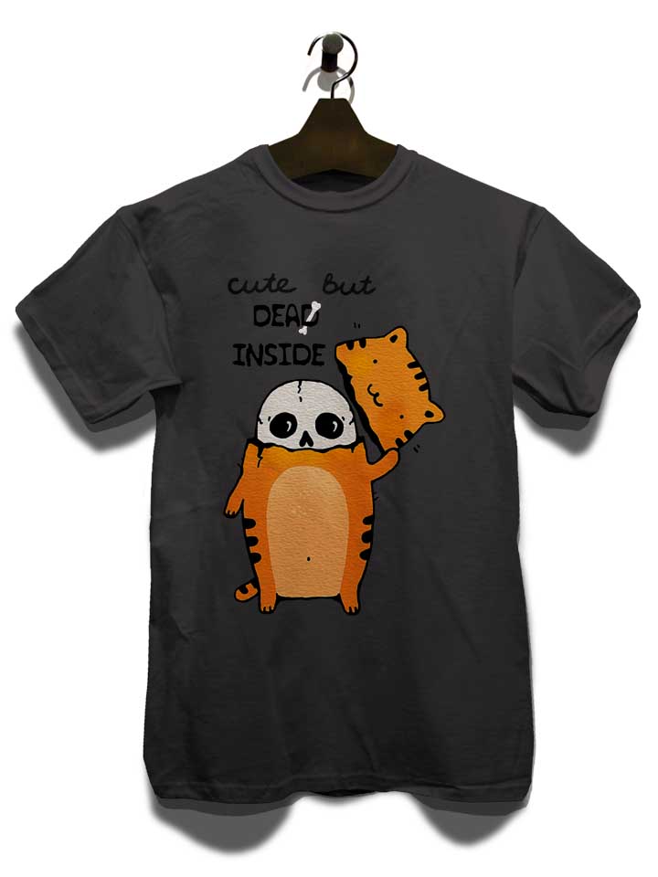 cute-but-dead-inside-cat-t-shirt dunkelgrau 3