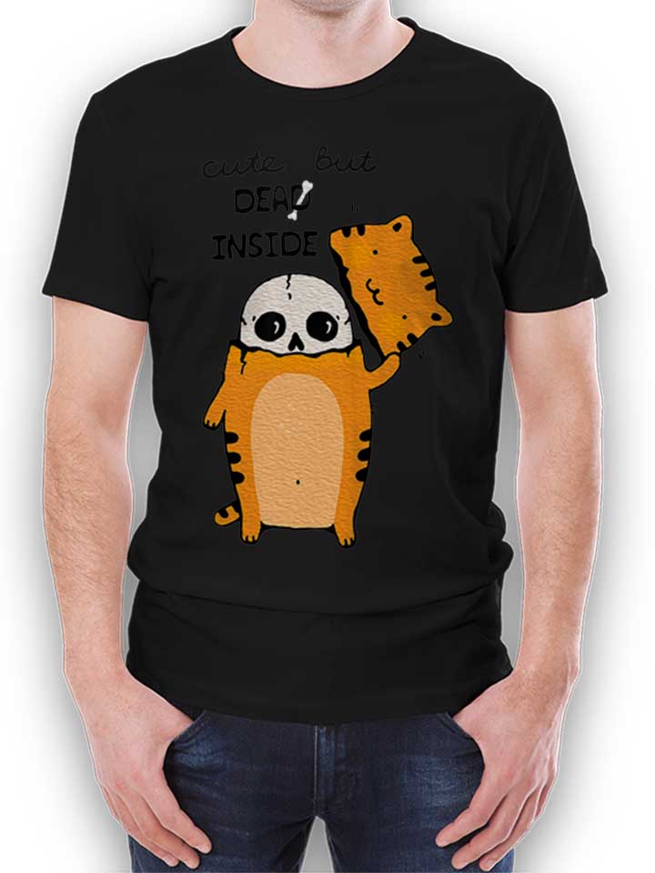 cute-but-dead-inside-cat-t-shirt schwarz 1