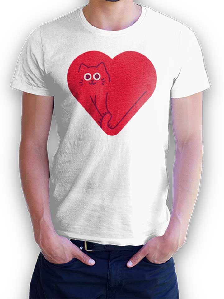 cute-cat-heart-t-shirt weiss 1