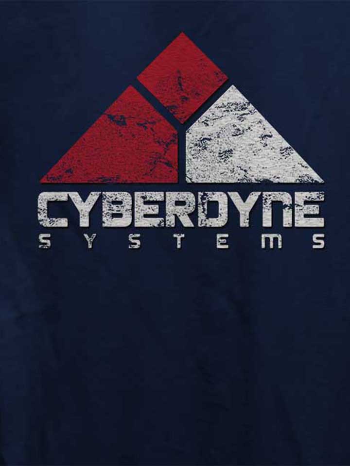 cyberdyne-systems-damen-t-shirt dunkelblau 4