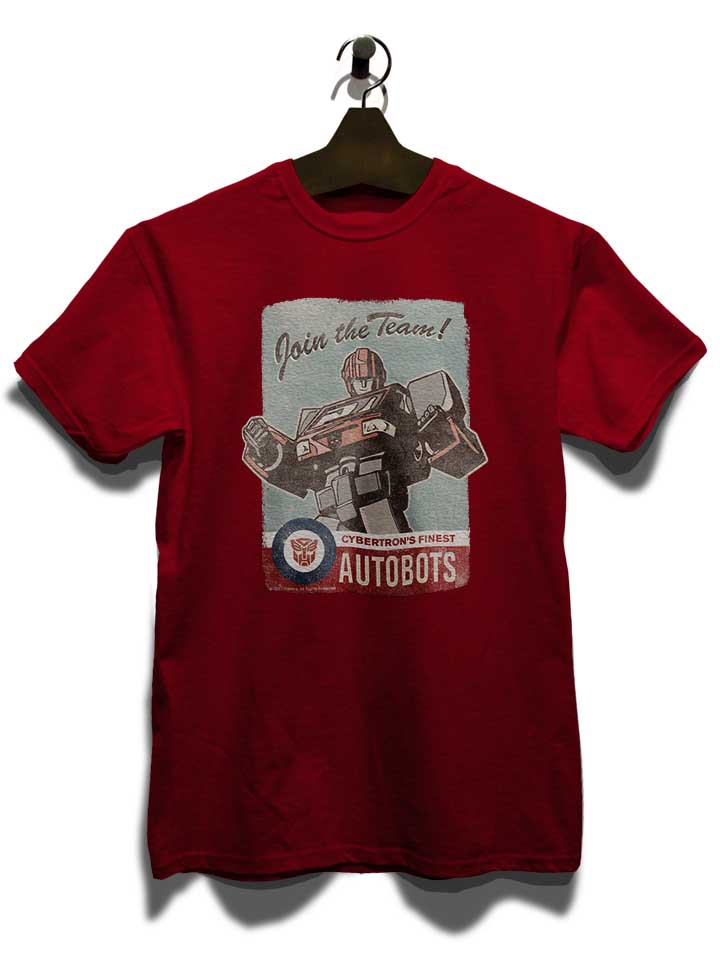 cybertons-finest-autobots-hood-t-shirt bordeaux 3