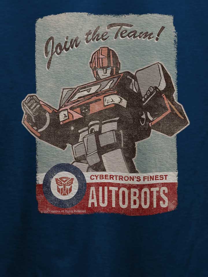 cybertons-finest-autobots-hood-t-shirt dunkelblau 4