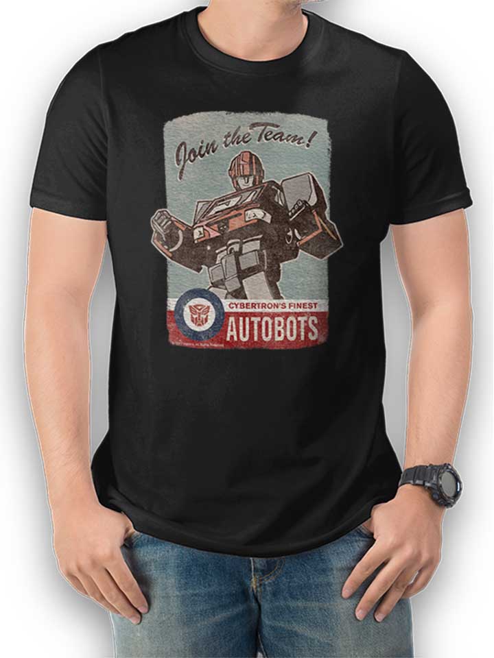 Cybertons Finest Autobots Hood T-Shirt noir L