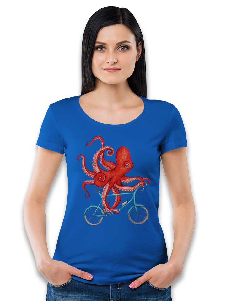 cycling-octopus-damen-t-shirt royal 2