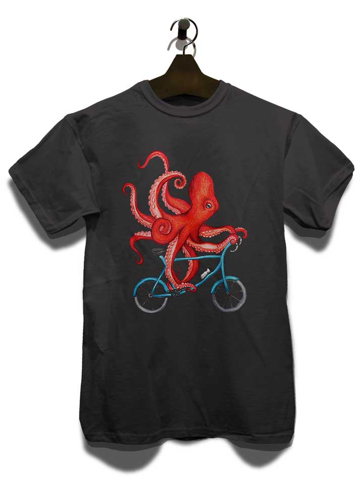 cycling-octopus-t-shirt dunkelgrau 3