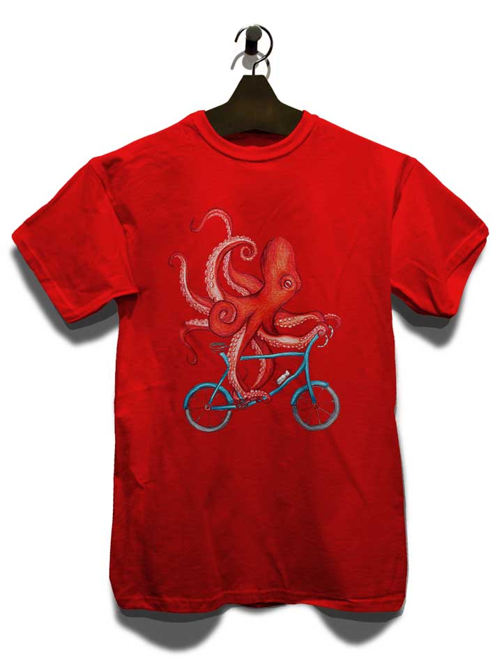 cycling-octopus-t-shirt rot 3
