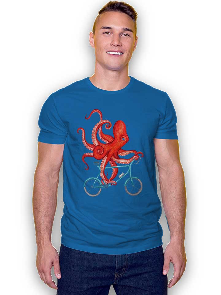 cycling-octopus-t-shirt royal 2