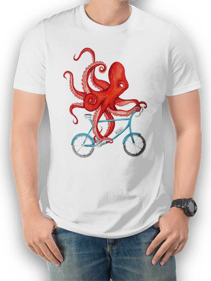 cycling-octopus-t-shirt weiss 1