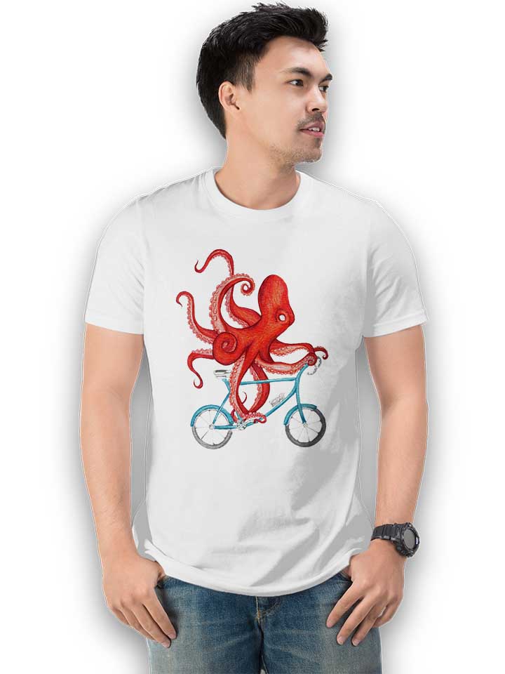 cycling-octopus-t-shirt weiss 2