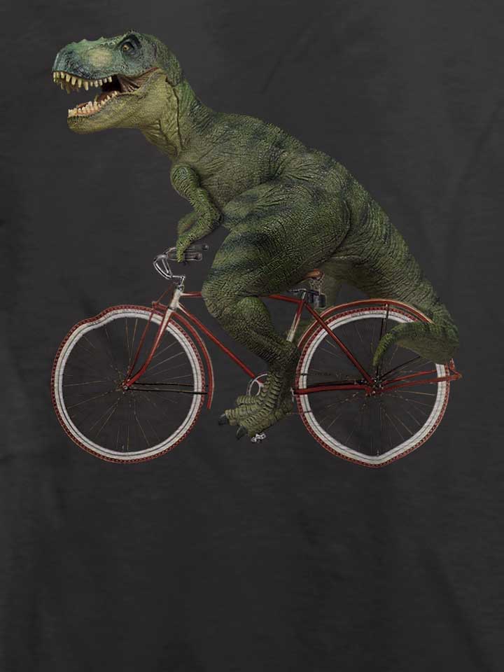 cycling-tyrannosaurus-rex-t-shirt dunkelgrau 4