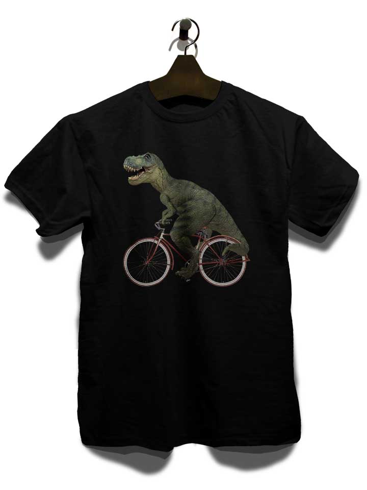 cycling-tyrannosaurus-rex-t-shirt schwarz 3