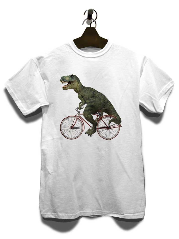 cycling-tyrannosaurus-rex-t-shirt weiss 3