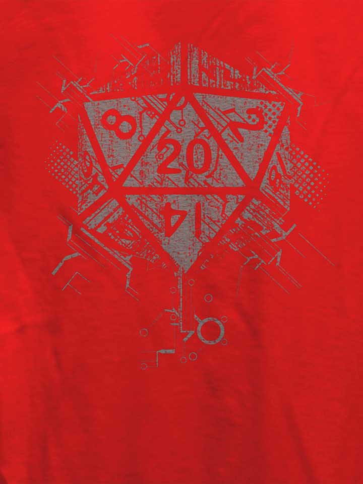 d20-of-power-damen-t-shirt rot 4