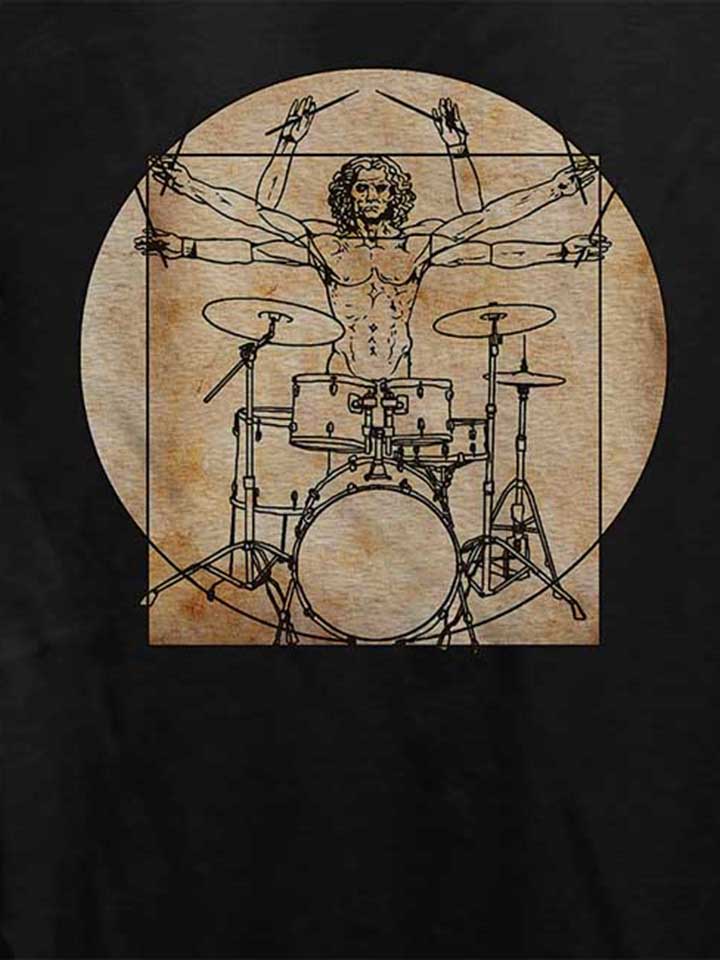 da-vinci-drummer-damen-t-shirt schwarz 4
