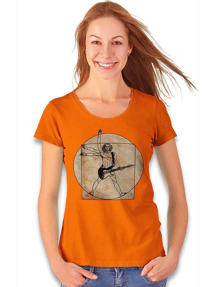 da-vinci-rocks-damen-t-shirt orange 2