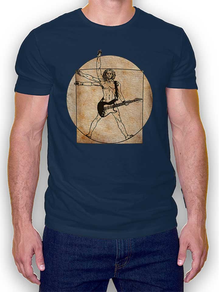 Da Vinci Rocks T-Shirt dunkelblau L