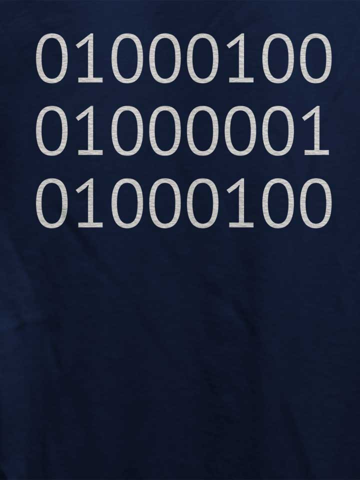dad-in-binary-code-damen-t-shirt dunkelblau 4