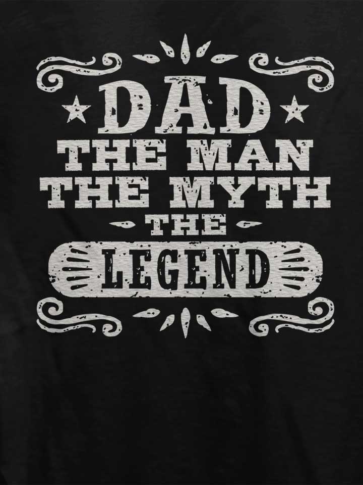 dad-man-myth-legend-02-damen-t-shirt schwarz 4