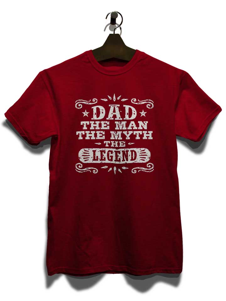 dad-man-myth-legend-02-t-shirt bordeaux 3